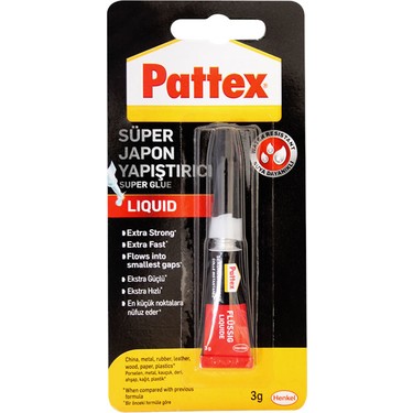 PATTEX SÜPER JAPON YAPISTIRICI 3 GR BLISTER